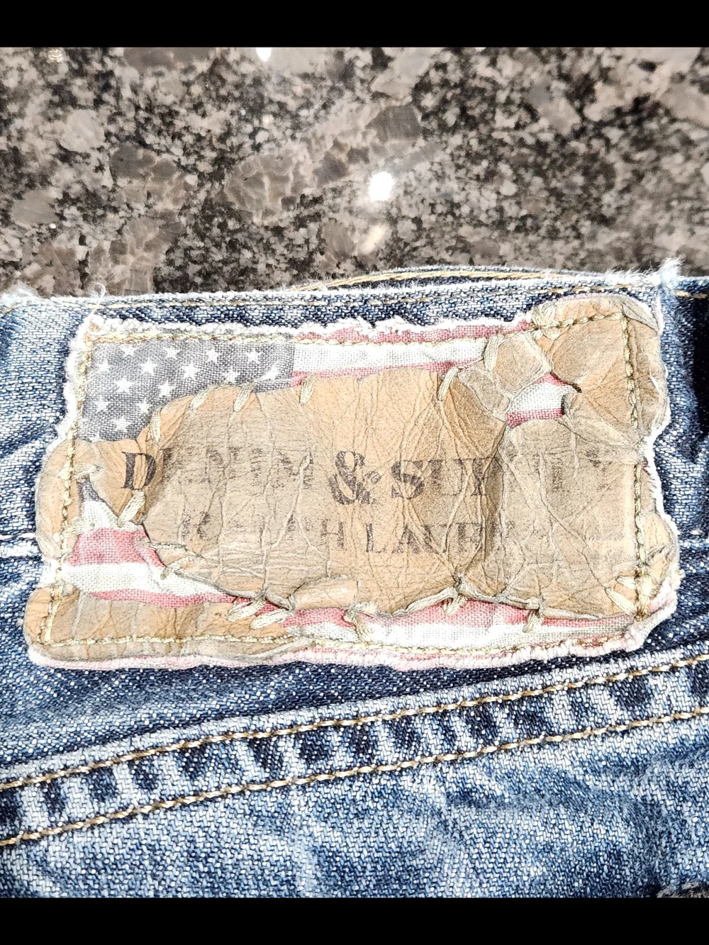 Denim & Supply Ralph Lauren Men's Blue Boot Cut Jeans